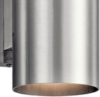 Kichler Outdoor Wall Sconce Light, Brushed Aluminum - Image 4