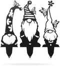 RealSteel Metal Garden Gnomes Set – 3 Pack Steel Lawn Ornaments, Cute & Funny Garden Statues, Weather-Resistant Outdoor Décor, Whimsical Yard Decorations, for Garden Lovers & Home Décor by RealSteel