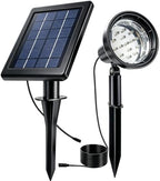 SUNLONG Solar Spot Lights Outdoor Waterproof for Flag Landscape 16.4Ft Wire by MakeYourNightOutstandingatNight