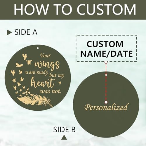 Personalized Memorial Wind Chimes for Loss of Loved Ones - Image 6