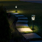 Infinity X1 Solar Path & Motion Security Lights (2-Pack) – 500 Lumens Motion Activated, 50 Lumens Dusk-to-Dawn, IPX4 Weatherproof, 360° Detection, Outdoor LED Stake Lights for Yard, Walkway & Garden - Image 4