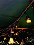 25FT LED Outdoor Patio String Lights.IP65 Water Proof Strand with 12 Shatterproof Bulbs.UL Listed Heavy-Duty Christmas Lights.Outside Hanging Lights for Patio,Balcony,Garden,Yard,Party. - Image 4