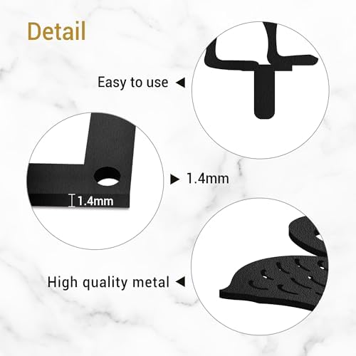 Swan Metal Garden Stake Decorative, Elegant Bird Design Silhouette Statues for Yard Art, Outside, Patio, Outdoor Decor, Garden Decorations, Lawn Ornaments - 12" Black - Image 7