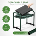 Walensee Garden Kneeler and Seat, with Wider Soft Kneeling Pad & Tool Pouch - Image 5