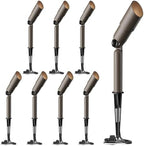 GOODSMANN 12V AC LED Landscape Spotlight 3W MR11 3000K 200LM Brown 8PK by GOODSMANN
