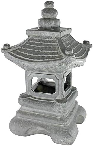 Design Toscano s/2 Chengdu Pagoda Asian Lantern Statues - Image 2