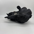 Black Bear cub Tree Hugger Decor. Forest Wildlife Animal Stadue，Climbing Tree Statue Hanging,Tree-Mounted - Realistic Polyresin stadue - for Housewarming, Outer Door,Garden, Yard. - Image 5