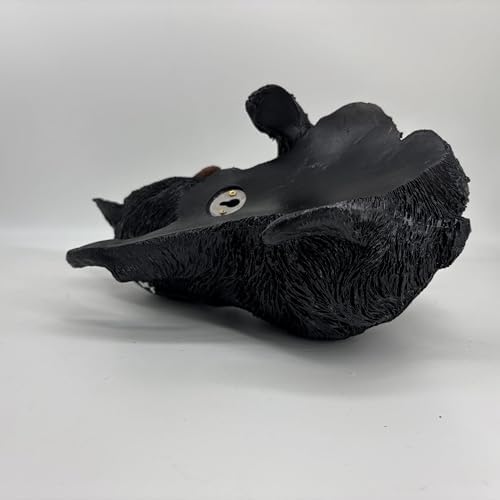 Black Bear cub Tree Hugger Decor. Forest Wildlife Animal Stadue，Climbing Tree Statue Hanging,Tree-Mounted - Realistic Polyresin stadue - for Housewarming, Outer Door,Garden, Yard. - Image 5