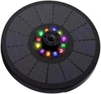 Floating Solars Bird Bath Water Fountains Light Garden Waterfalls Fountains Pond Panel Powered Water Pumps Garden Oxygenation Pumps for Pond by Unknown