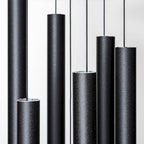 Corinthian Bells by Wind River - 74 inch Black Wind Chime for Patio, Backyard, Garden, and Outdoor Decor (Aluminum Chime) Made in The USA - Image 4