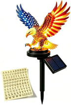 Solar Eagle Garden Light, Waterproof Patriotic LED Yard Decor 4th of July by Siokee
