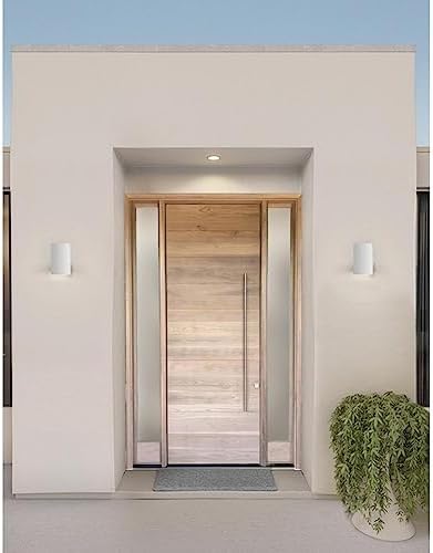 Progress Lighting Cylinder Outdoor Wall Light, White - Image 3