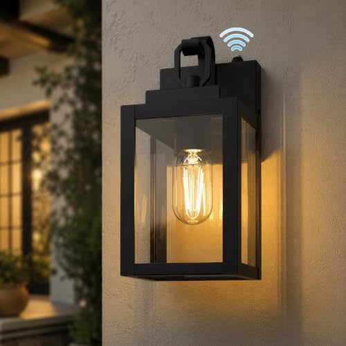 Outdoor Wall Lights, Exterior Lighting Fixtures, Dusk to Dawn 10" (1-Pack) by DORESshop