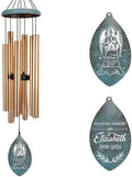 ASTARIN Personalized Name 35" Memorial Wind Chimes for Outside, Metal Sympathy Gifts for Loss of Mother Father Loved One, Bereavement Wind Chime in Memory Gift, Decor Garden Patio,Produced in Texas by Astarin