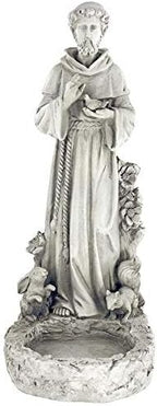 Design Toscano Francis of Assisi Reflection Pool Outdoor Garden Statue by DesignToscano