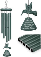 Sympathy Wind Chimes for Outside Deep Tone, Memorial Wind Chimes for Loss of Loved One Prime, Bereavement Condolence Remembrance Funeral Gifts for Grieving Friends Loss of Mother Father by Synhonty