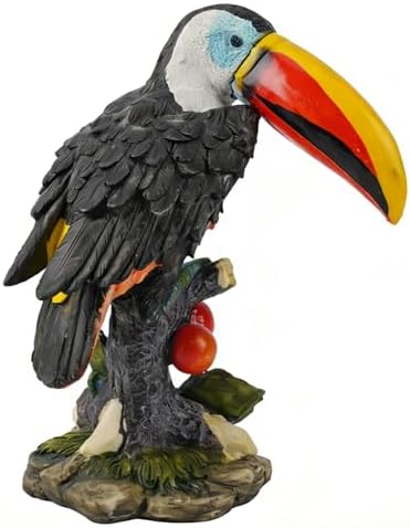 Outdoor Toucan Statue for Garden, Yard & Flower Bed Decor - Image 6