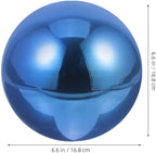 Cabilock Stainless Steel Gazing Ball 6.61 inch Mirror Polished Reflective Garden Globe Outdoor Lawn Ornament for Patio Yard Tabletop Photography Prop Decorative Display - Image 2