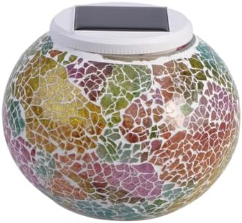BESTonZON Solar Light Ball Color Changing LED Garden Lights for Outdoor Decor Waterproof Solar Powered Lamps for Yard Patio and Christmas by BESTonZON