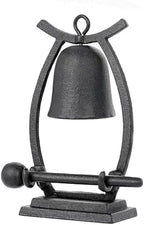 Sungmor Cast Iron Dinner Bell with Striker - Vintage Design - Image 2