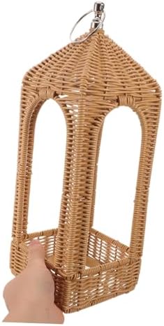 Handwoven Woven Lamp Shade Cover Lantern for Patio Balcony - Image 4