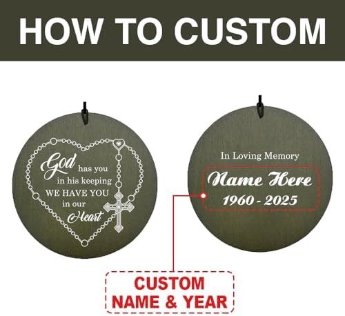 Personalized Mourn Wind Chimes for Loss of Loved Ones - Image 2