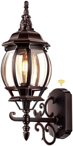 VIANIS Bronze Dusk to Dawn Outdoor Light Fixtures Wall Mount, Waterproof by VIANISLIGHTING