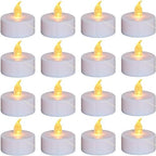 Nancia LED Tea Lights Battery Operated Flameless Candles 200Pack WarmYellow by NanciaFlamelesscandles