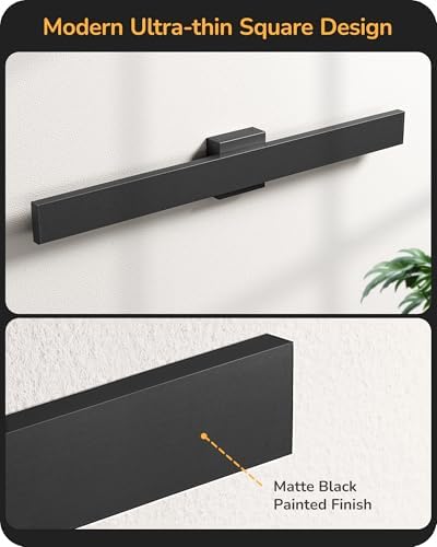 EDISHINE 31.5" LED Outdoor Wall Lights, Modern Exterior Light Fixtures - Image 6