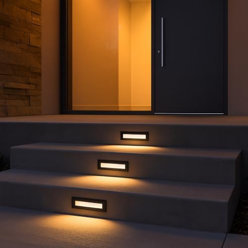 Hinkley Sparta Dash Large 12V Flat Brick Light, Stainless Steel Black - Image 3