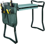 Garden Kneeler Seat with EVA Folding Portable Bench Kneeling Pad and Tool Pouch New - Image 4