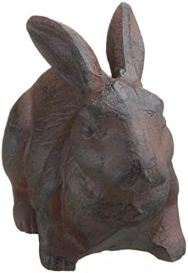 Full Bodied Cast Iron Rabbit Garden Figure by INsideOUT - Image 3