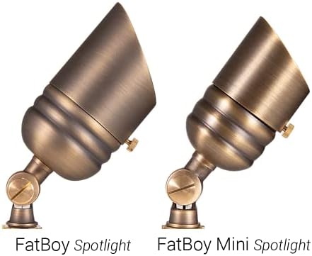 VOLT 12V Fat Boy Mini Outdoor Spotlight (Bronze) & 5W 2700K MR16 LED Bulb - Image 6