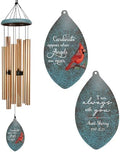 ASTARIN Custom Cardinal Memorial Wind Chimes, 35" Sympathy Gifts Wind Chime for Loss of Mom Dad Sister Son, Personalized Name Date Bereavement Condolence Gift for Outside, Produced in Texas by Astarin