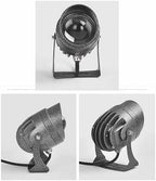 LED Floodlight - 10W Outdoor Spotlight, Long Range Narrow Beam, IP65 Waterproof Wall Washer, Rotating Landscape Lighting for Architecture and Gardens - Image 5