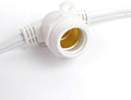 Novelty Lights 25 Feet Heavy Duty PVC Light String, 25 E17 Sockets by NoveltyLights-LightExperts