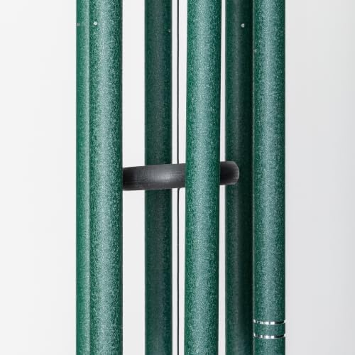 Arabesque by Wind River - 36 inch Emerald Wind Chime for Patio, Backyard, Garden, and Outdoor décor (Aluminum Chime) Made in the USA - Image 6