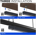 Barrina T5 Plant Lights, 4FT 160W (8 X 20W), Yellow, 8 Packs, Black Cover - Image 6