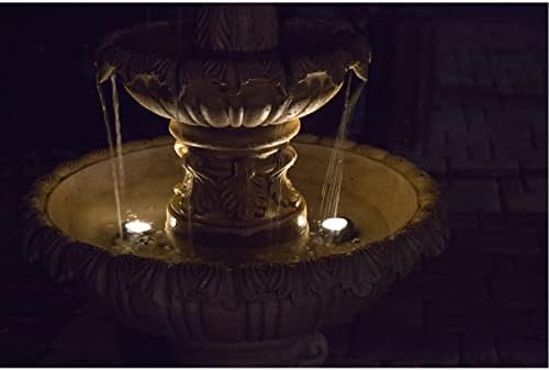 Kenroy Home Ibiza Classic Outdoor Floor Fountain, Sandstone, 45 Inch Height, 25.5 Inch Width, 25.5 Inch Depth - Image 4