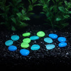 300pcs Glow in Dark Resin Pebbles, for Garden Aquarium - Image 5