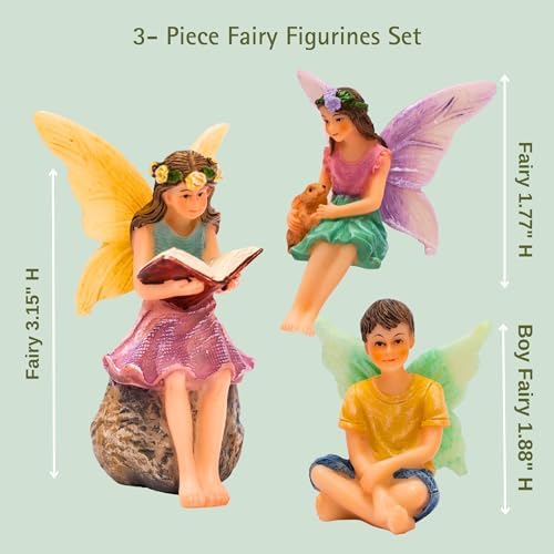 PRETMANNS Fairy Houses for Outside - Treehouse Fairy Garden Kit - Image 5