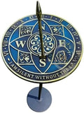 Brass Garden Sundial – Brass Rosette Sundial. by AS