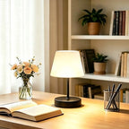 Rechargeable Table Lamp, Cordless Shower Lamp Waterproof- Black - Image 7