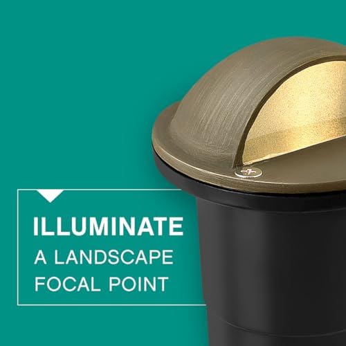 Hinkley Hardy Island 16707MZ Eyebrow LED Well Light, Includes Wiring Kit and Anti-Corrosion PVC Burial Sleeve, Matte Bronze - Image 5