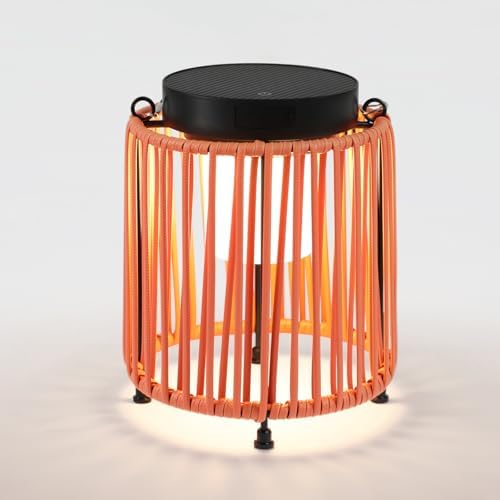 Outdoor Solar Lantern for Patio Waterproof, Rechargeable Table Lamp - Image 2