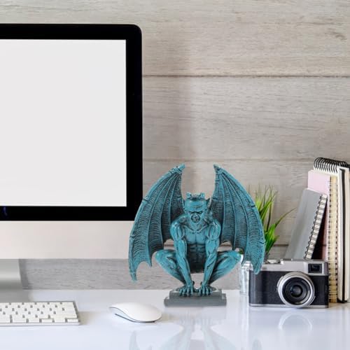 Gothic Resin Gargoyle Statue Halloween Garden Guardian Decor - Image 7