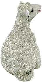 Design Toscano Sitting Yorkshire Lamb Garden Farm Animal Statue, 15 Inch - Image 6