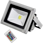 Floodlights - Landscape Light, IP67 Outdoor Waterproof LED Landscape Tree Spotlights, Adjustable RGB Color-Changing Spotlight, for Green Illumination of Trees(RGB+Remote Control,50W) by Unknown