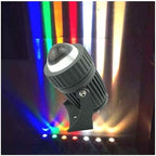 Spotlight LED Beam Light, 10W Remote Rotation Lighting, IP67 Waterproof Outdoor Lights, Exterior Building Exterior SpotLights, for Construction Projects(Purple,10W(24V)) by Unknown