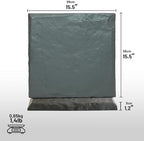 Garden Stepping Stones with Stakes – Set of 4, PP Walkway Pads, 15.5" x 15.5", Weather-Resistant, Easy Installation (4 Pcs, Gray) - Image 3